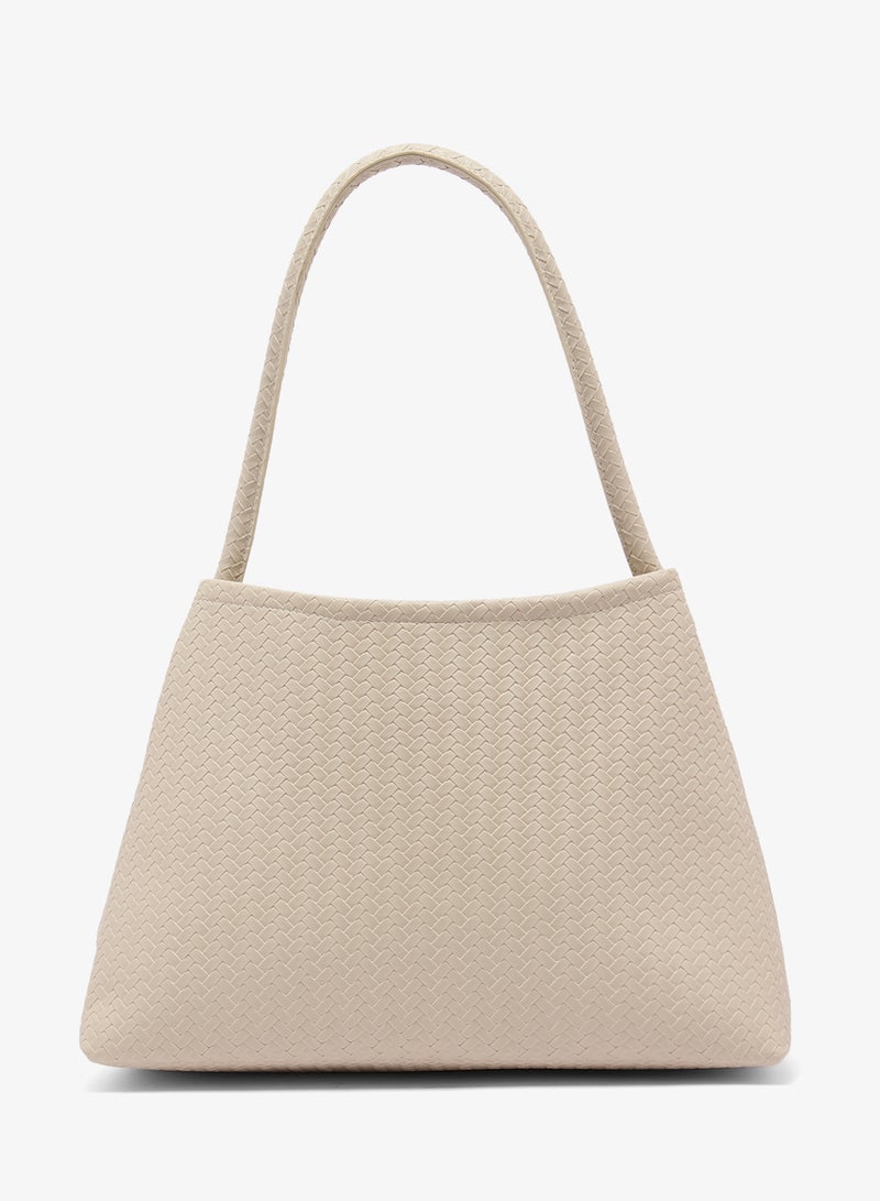 GLAMOROUS Woven Tote Shoulder Bag - Image 2